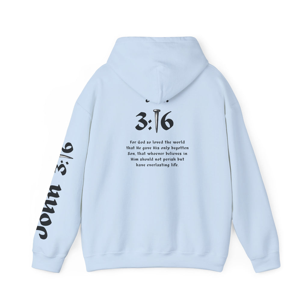 John 3:16 - Unisex Heavy Blend™ Hooded Sweatshirt
