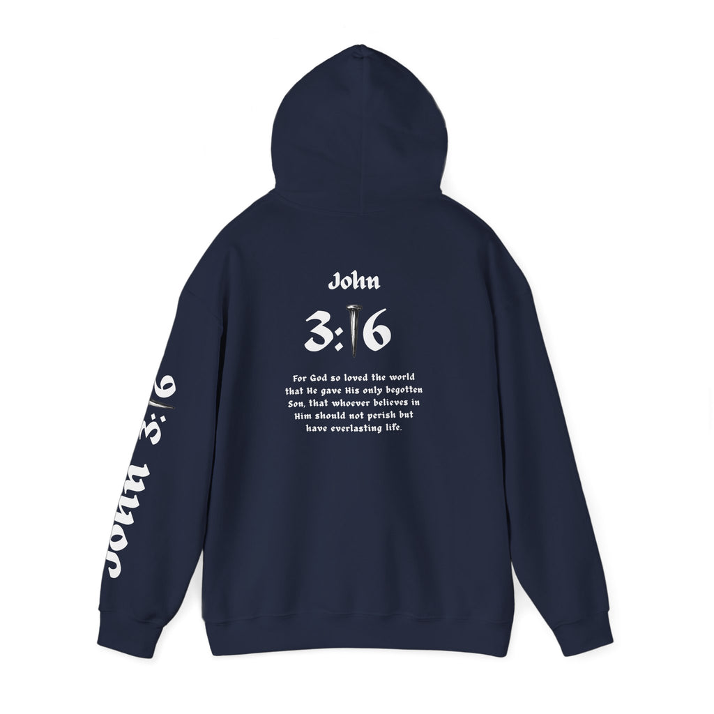 John 3:16 - Unisex Heavy Blend™ Hooded Sweatshirt