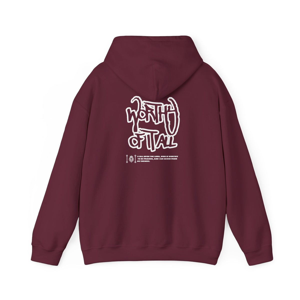 Worthy of it all - Unisex Heavy Blend™ Hooded Sweatshirt