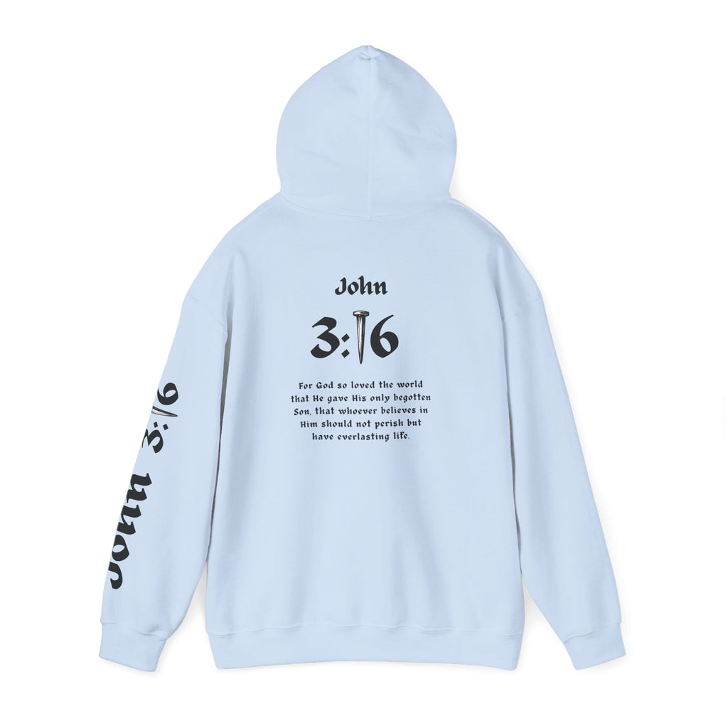 John 3:16 - Unisex Heavy Blend™ Hooded Sweatshirt