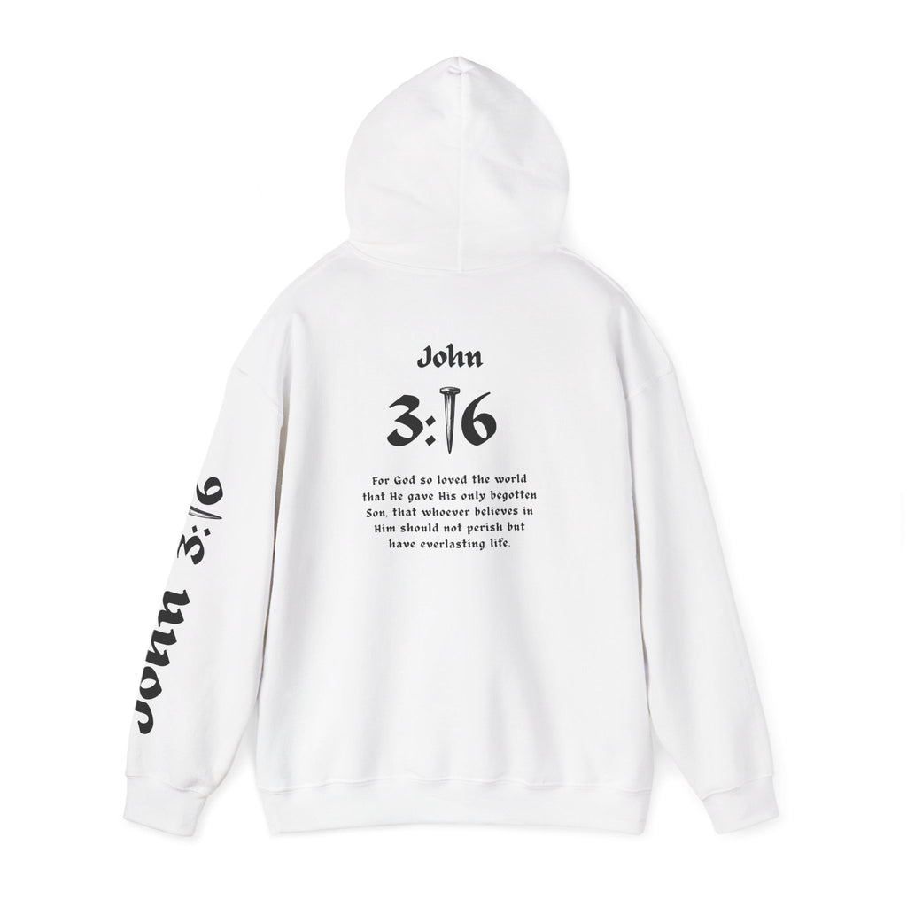 John 3:16 - Unisex Heavy Blend™ Hooded Sweatshirt