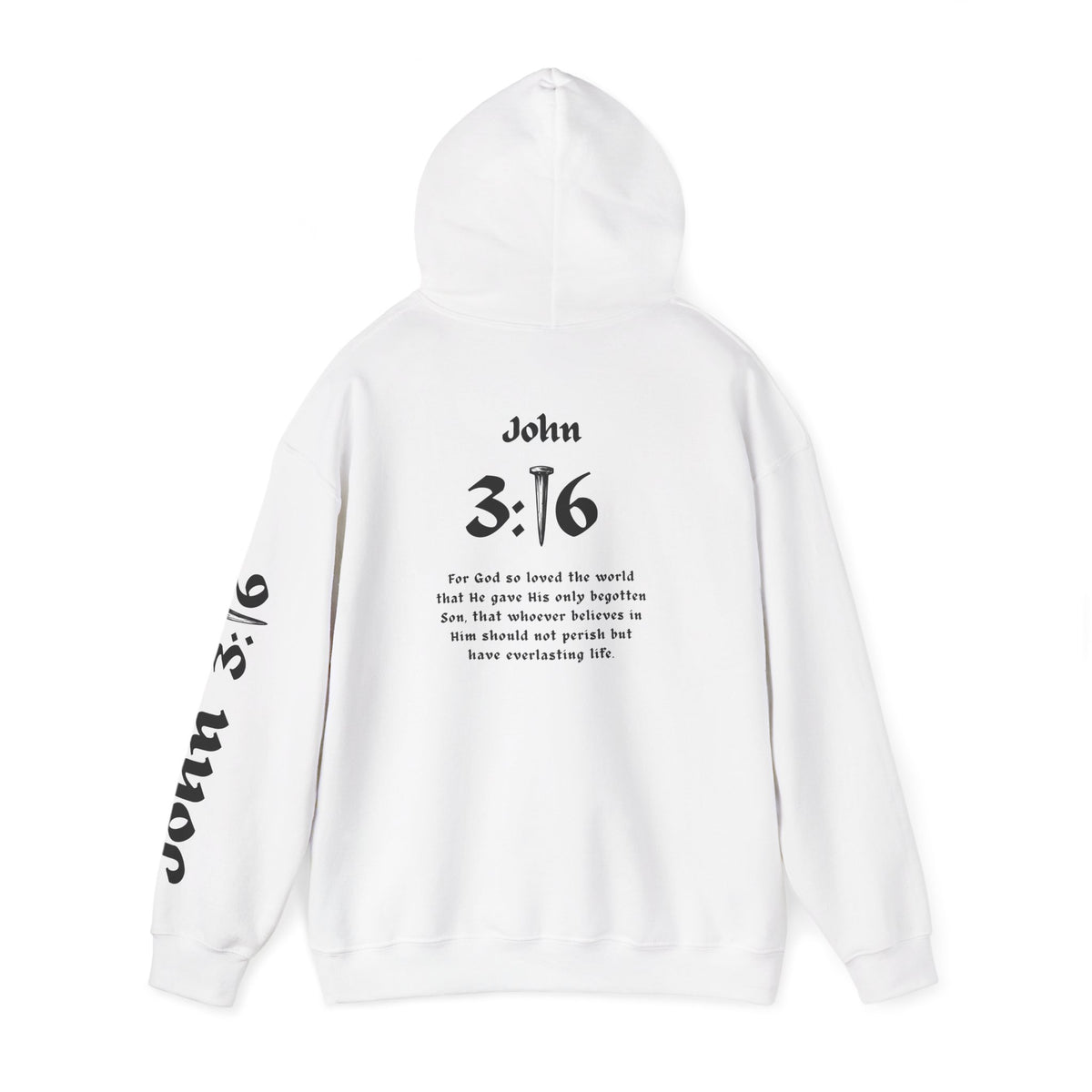 John 3:16 - Unisex Heavy Blend™ Hooded Sweatshirt