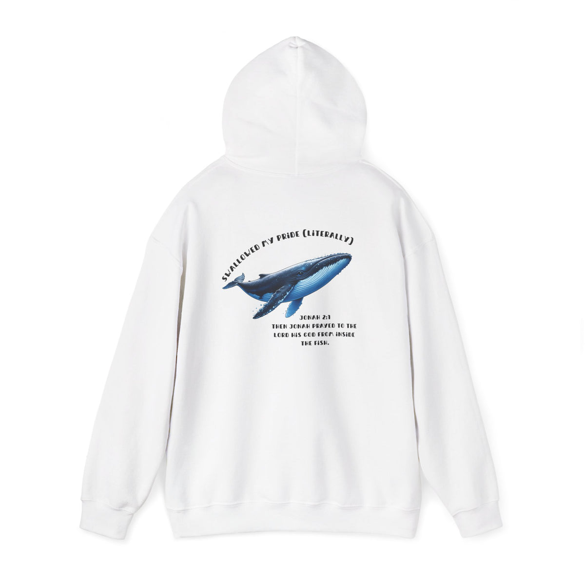 Swallowed my pride (Literally) - Unisex Heavy Blend™ Hooded Sweatshirt