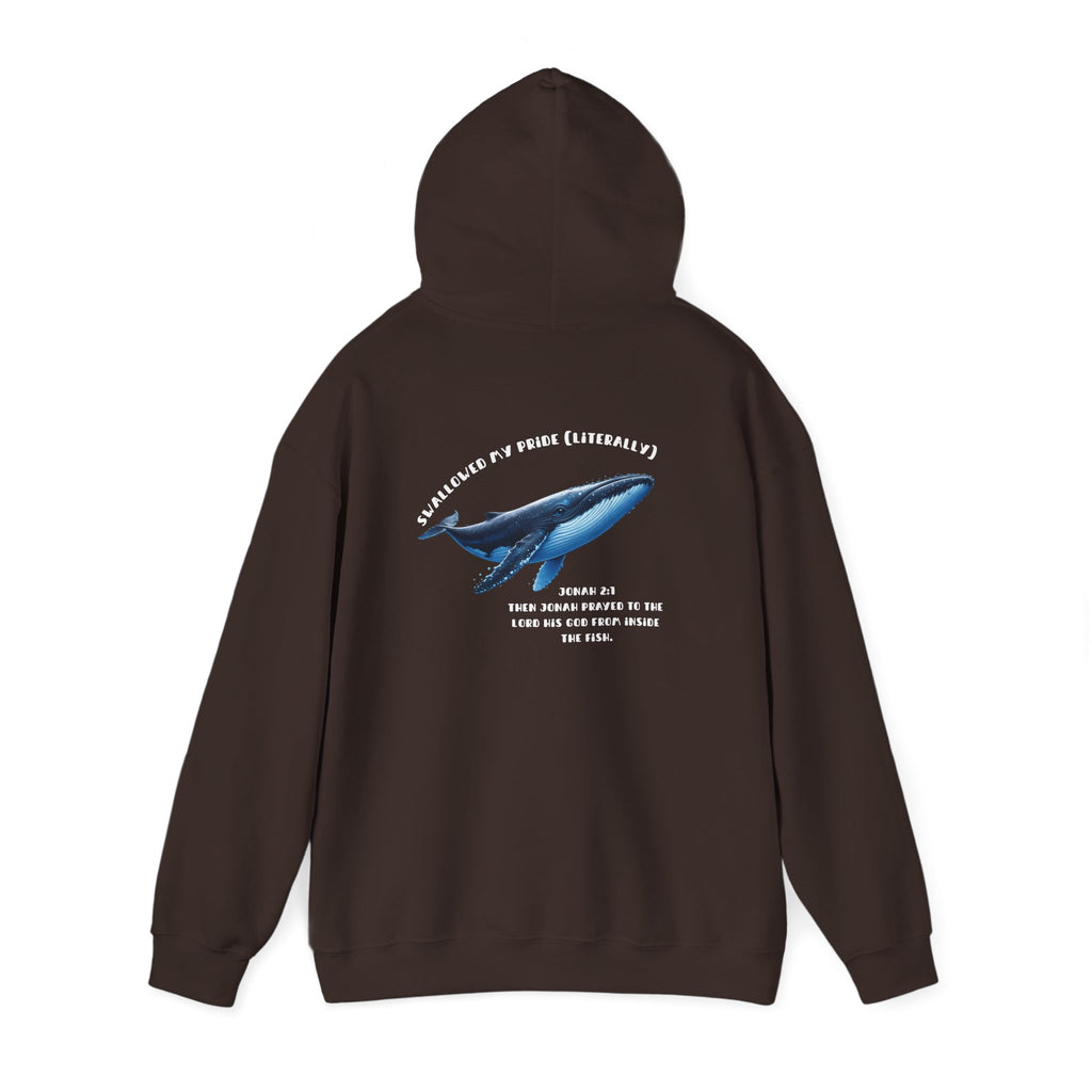 Swallowed my pride (Literally) - Unisex Heavy Blend™ Hooded Sweatshirt