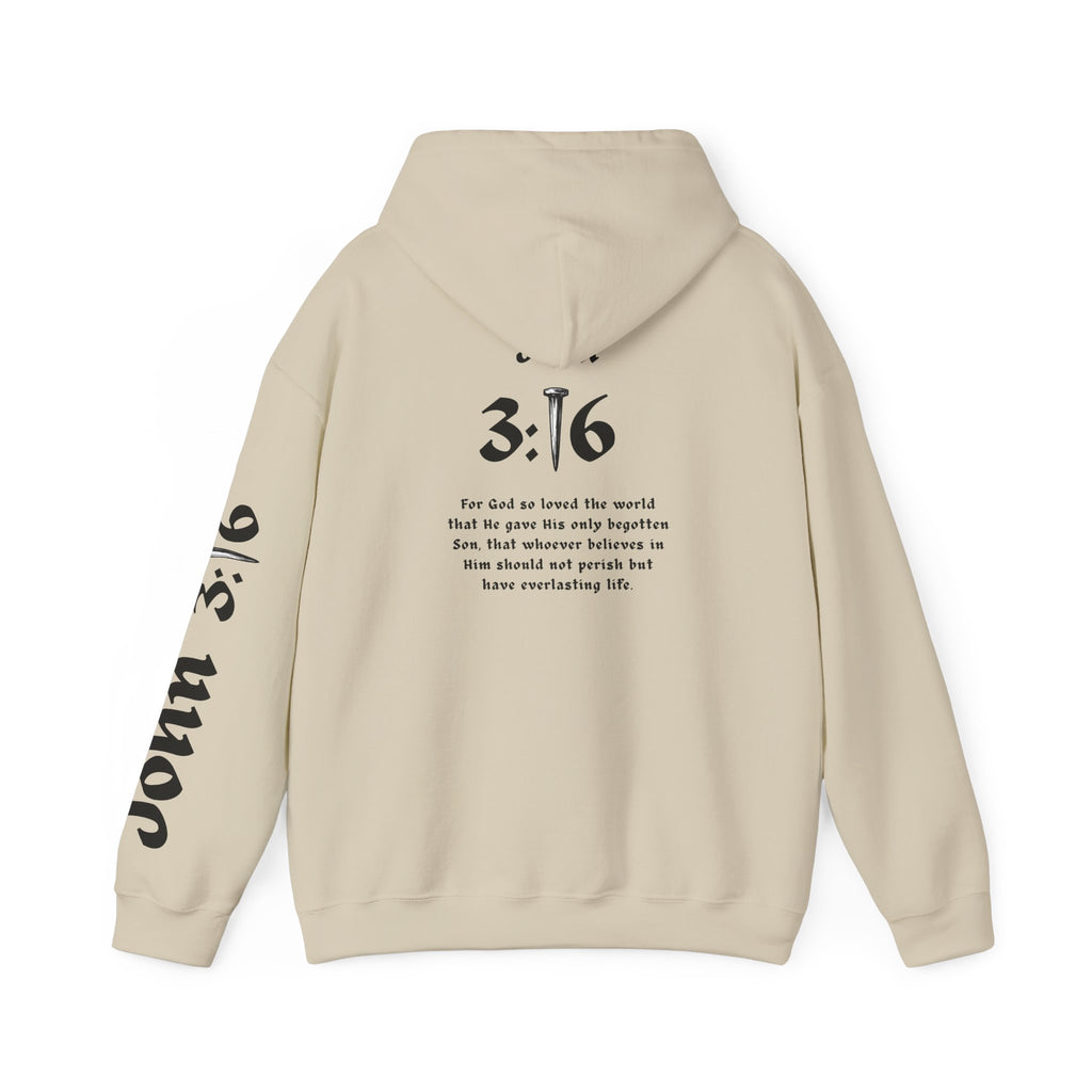 John 3:16 - Unisex Heavy Blend™ Hooded Sweatshirt
