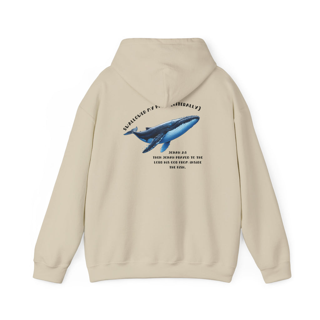 Swallowed my pride (Literally) - Unisex Heavy Blend™ Hooded Sweatshirt