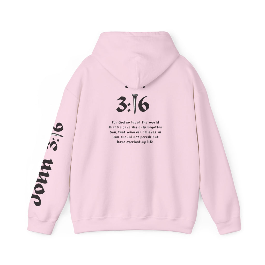John 3:16 - Unisex Heavy Blend™ Hooded Sweatshirt