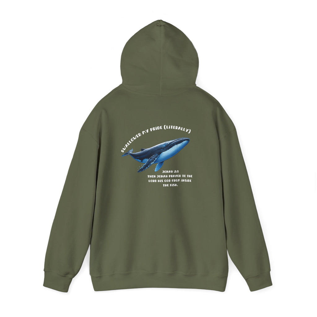 Swallowed my pride (Literally) - Unisex Heavy Blend™ Hooded Sweatshirt