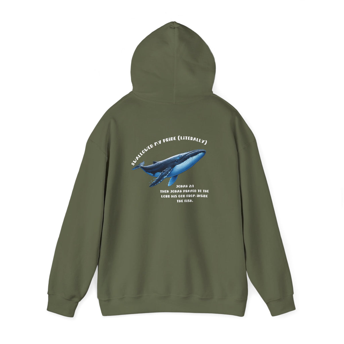 Swallowed my pride (Literally) - Unisex Heavy Blend™ Hooded Sweatshirt