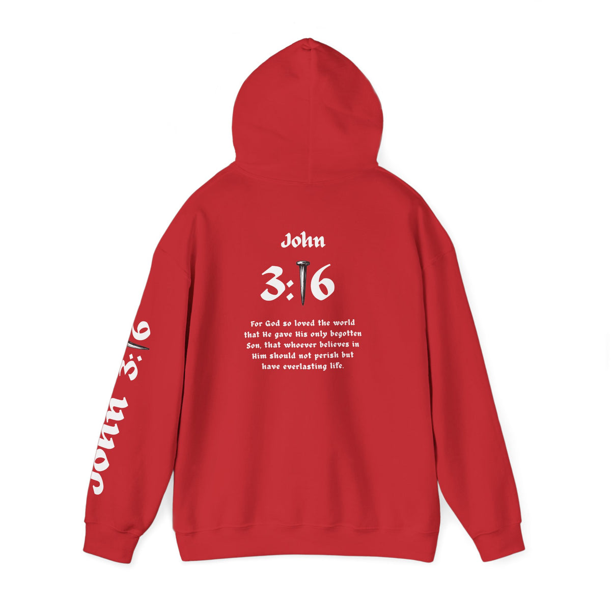 John 3:16 - Unisex Heavy Blend™ Hooded Sweatshirt