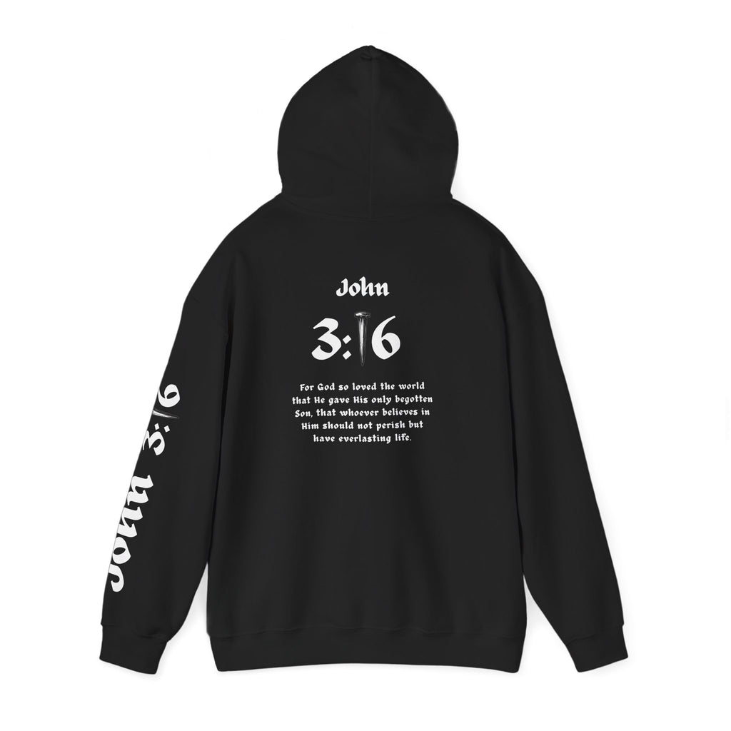 John 3:16 - Unisex Heavy Blend™ Hooded Sweatshirt