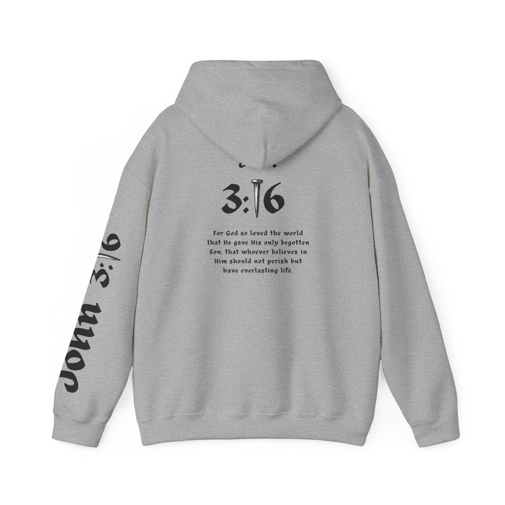 John 3:16 - Unisex Heavy Blend™ Hooded Sweatshirt