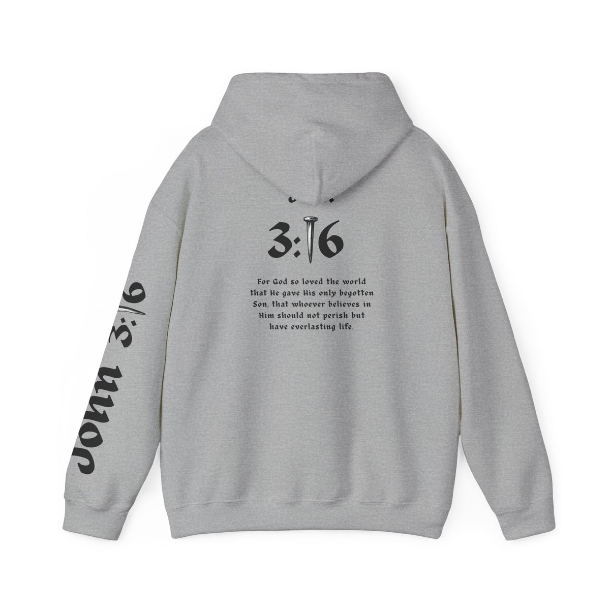 John 3:16 - Unisex Heavy Blend™ Hooded Sweatshirt
