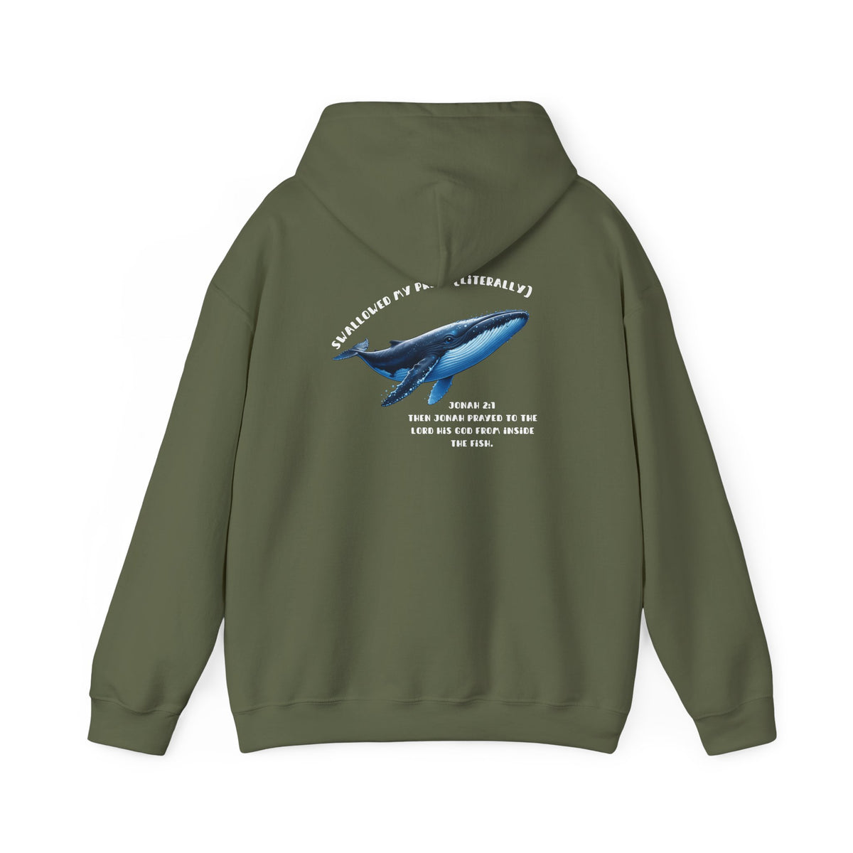 Swallowed my pride (Literally) - Unisex Heavy Blend™ Hooded Sweatshirt