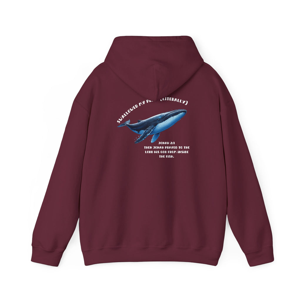 Swallowed my pride (Literally) - Unisex Heavy Blend™ Hooded Sweatshirt