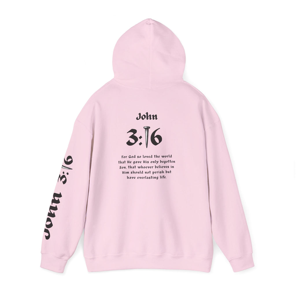 John 3:16 - Unisex Heavy Blend™ Hooded Sweatshirt