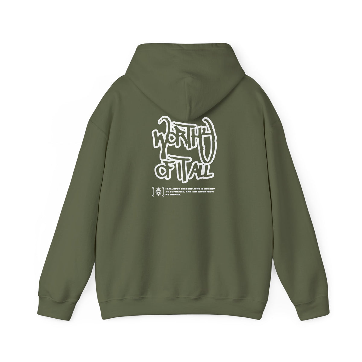 Worthy of it all - Unisex Heavy Blend™ Hooded Sweatshirt