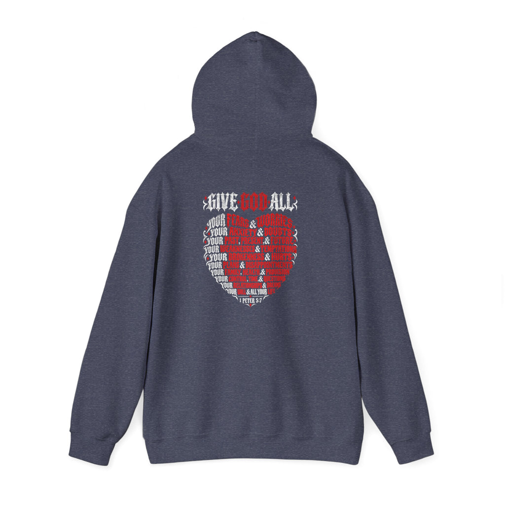 GIVE GOD ALL - Unisex Heavy Blend™ Hooded Sweatshirt