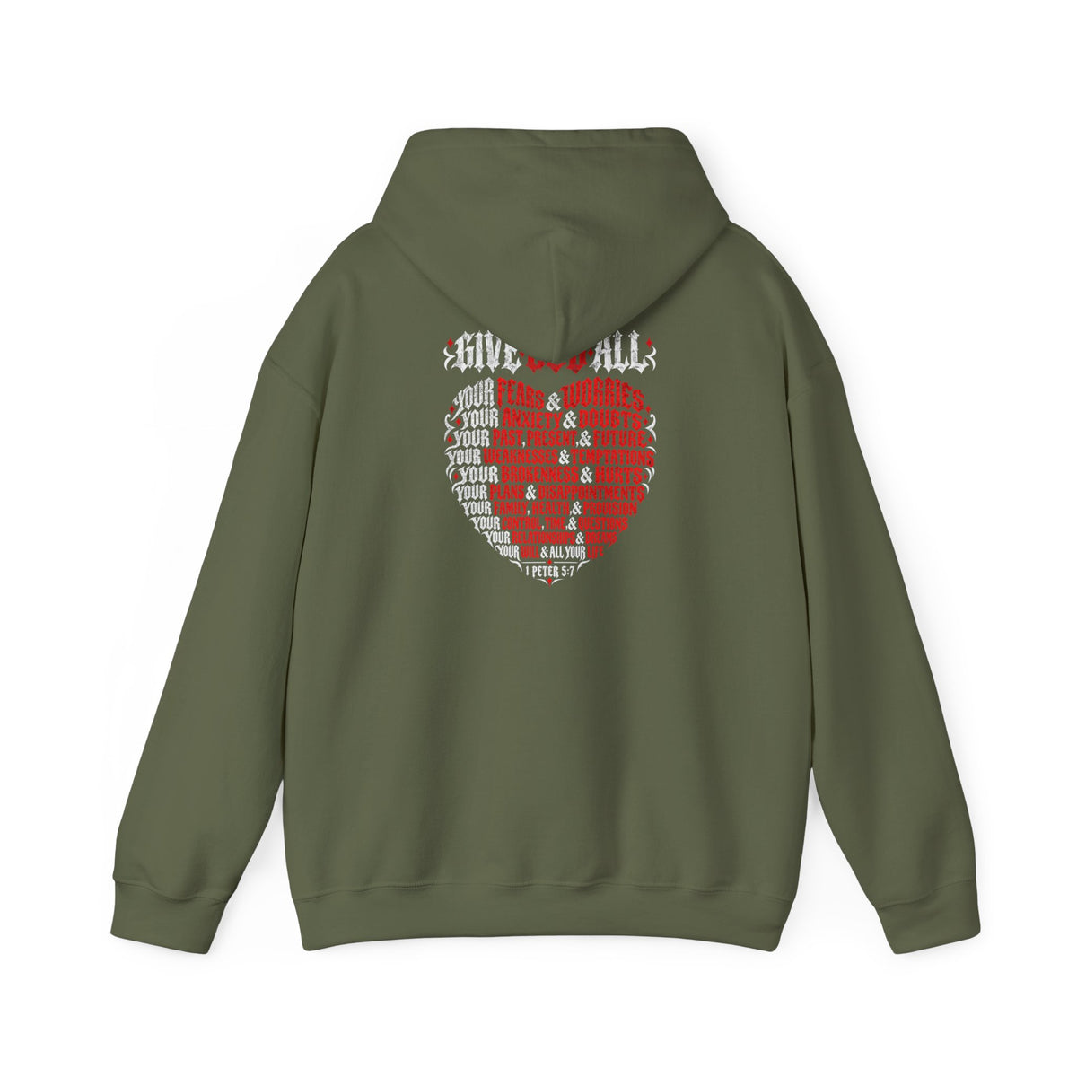 GIVE GOD ALL - Unisex Heavy Blend™ Hooded Sweatshirt