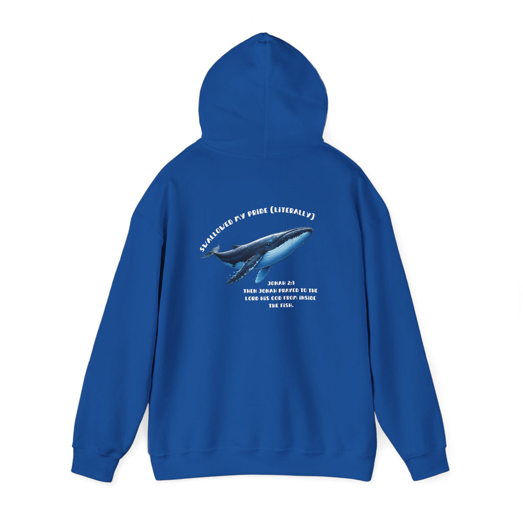 Swallowed my pride (Literally) - Unisex Heavy Blend™ Hooded Sweatshirt