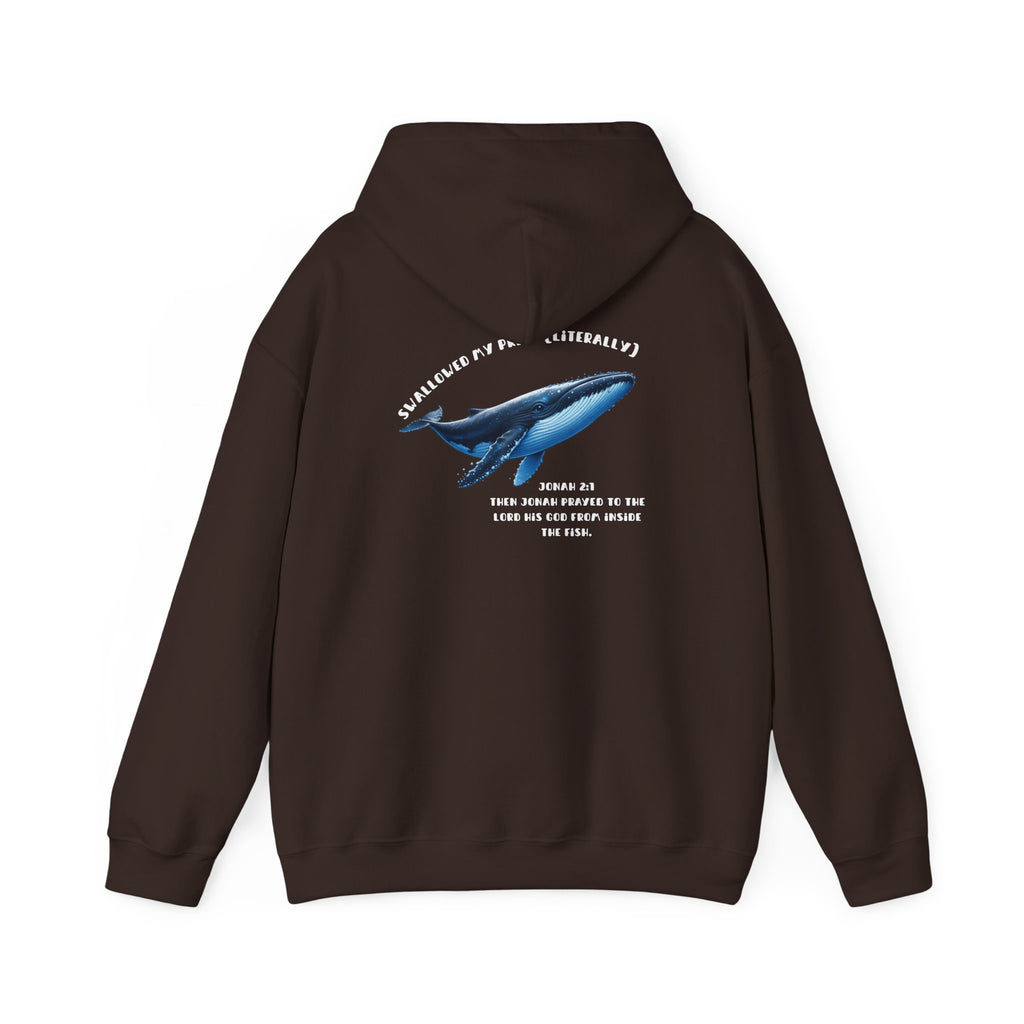 Swallowed my pride (Literally) - Unisex Heavy Blend™ Hooded Sweatshirt