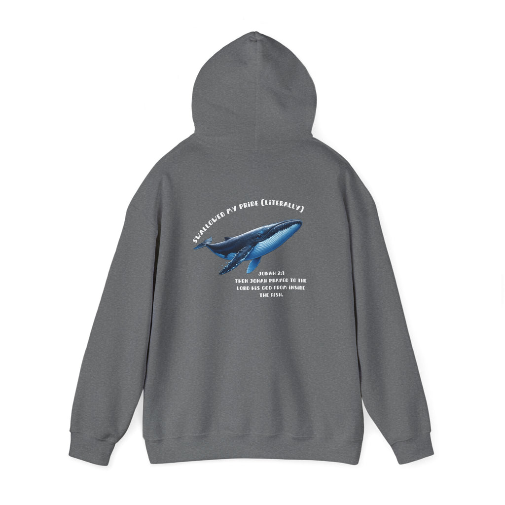 Swallowed my pride (Literally) - Unisex Heavy Blend™ Hooded Sweatshirt