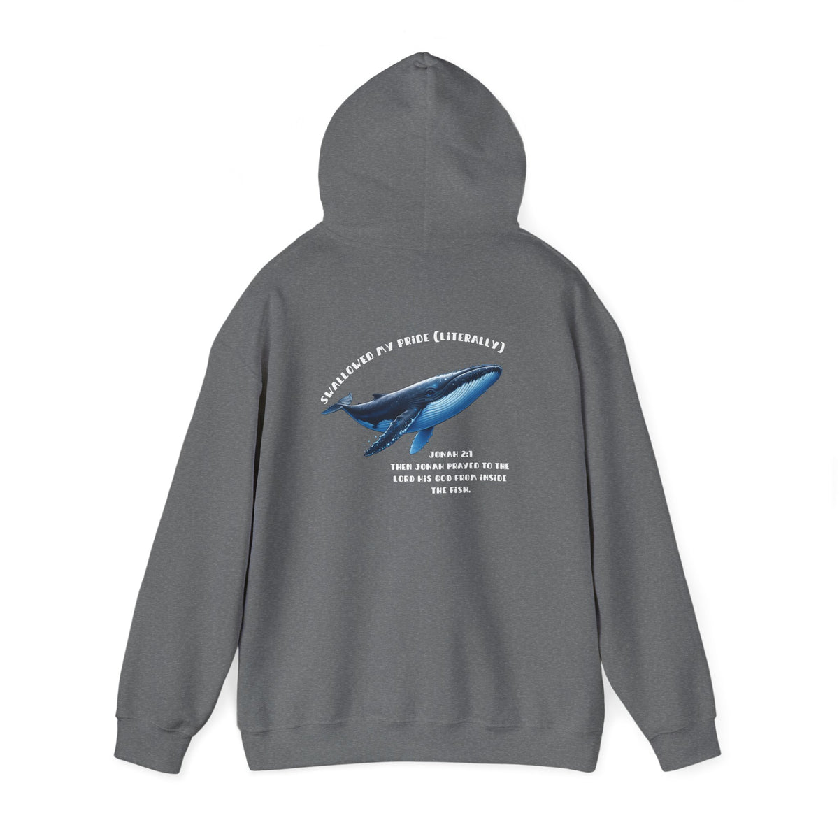 Swallowed my pride (Literally) - Unisex Heavy Blend™ Hooded Sweatshirt