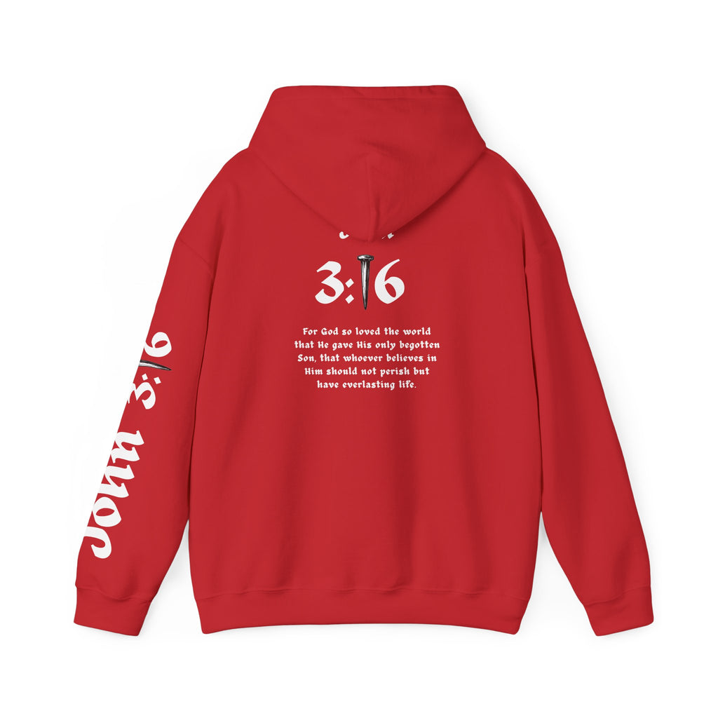 John 3:16 - Unisex Heavy Blend™ Hooded Sweatshirt