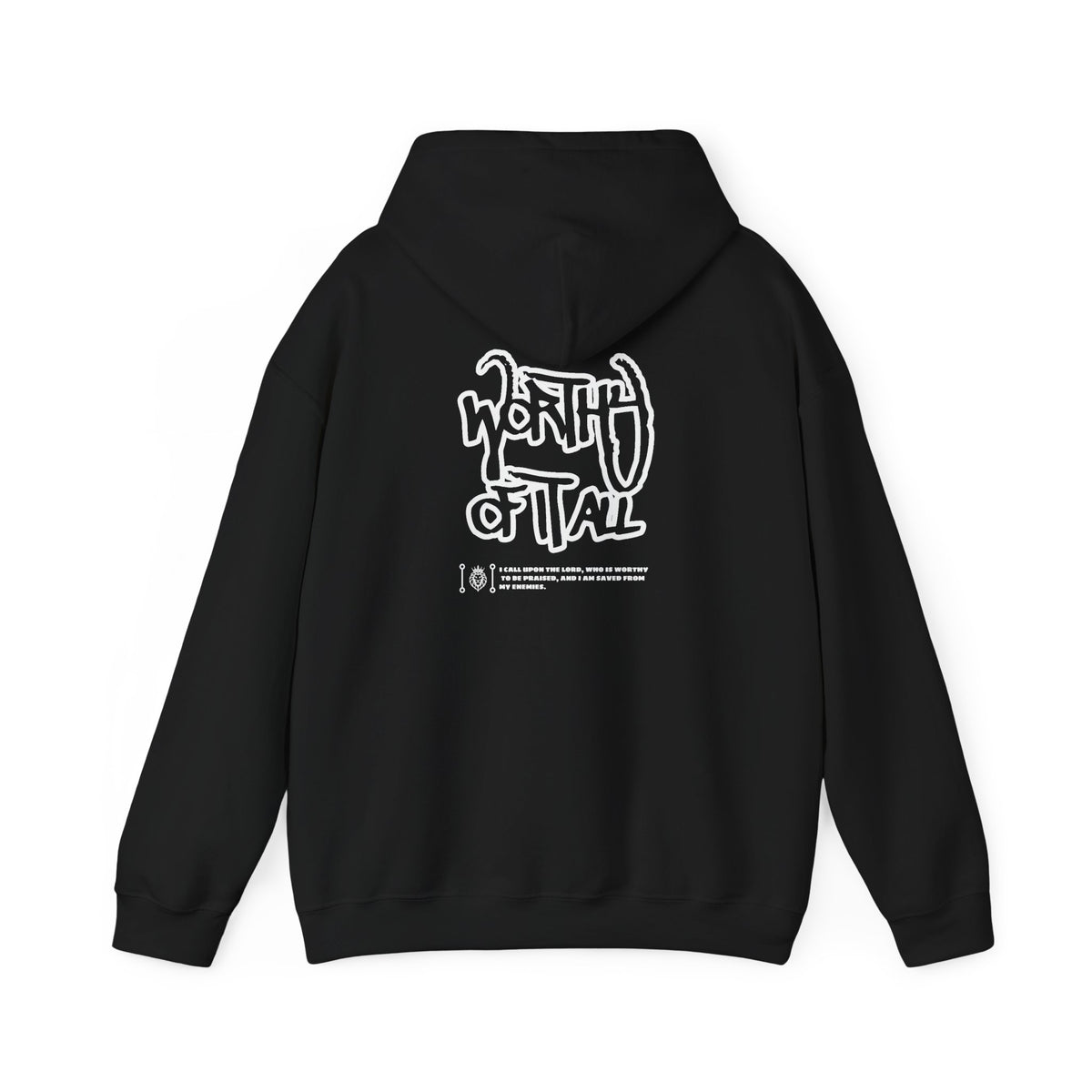 Worthy of it all - Unisex Heavy Blend™ Hooded Sweatshirt