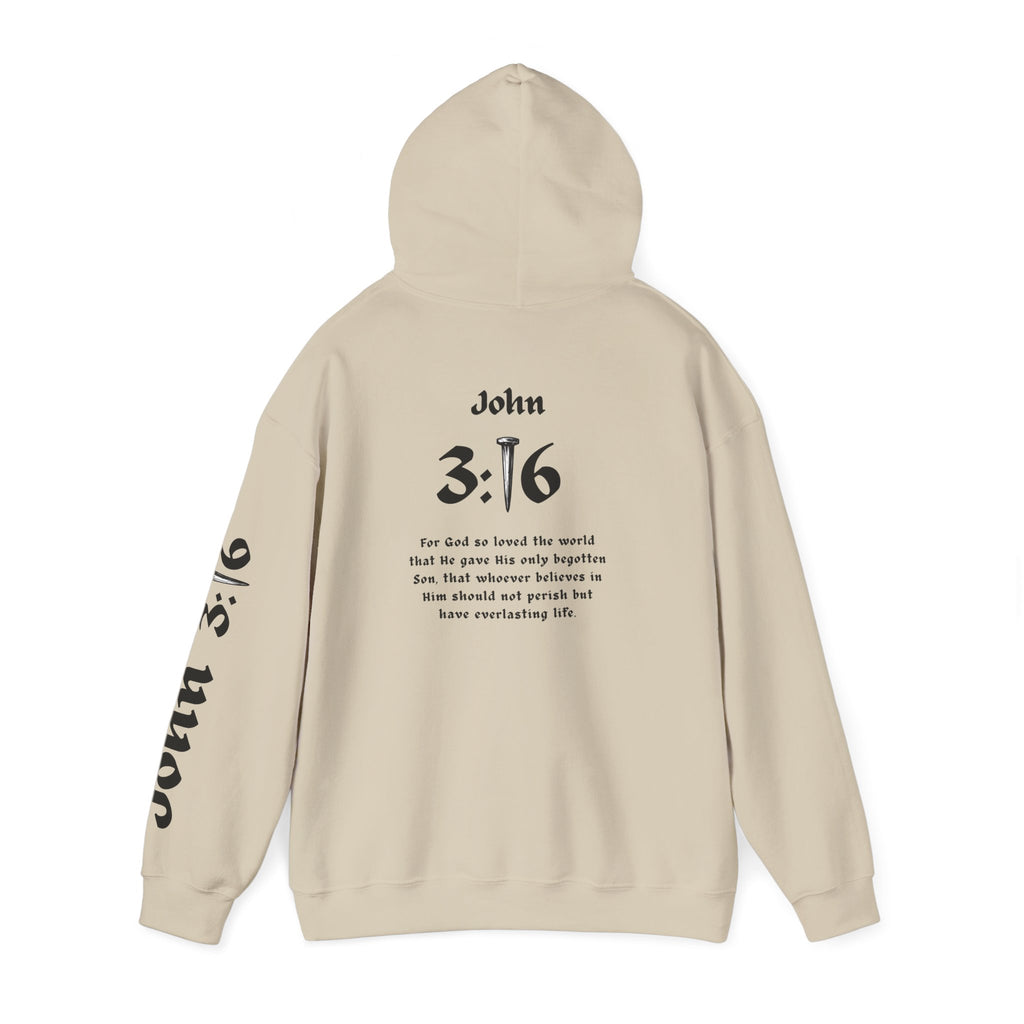 John 3:16 - Unisex Heavy Blend™ Hooded Sweatshirt