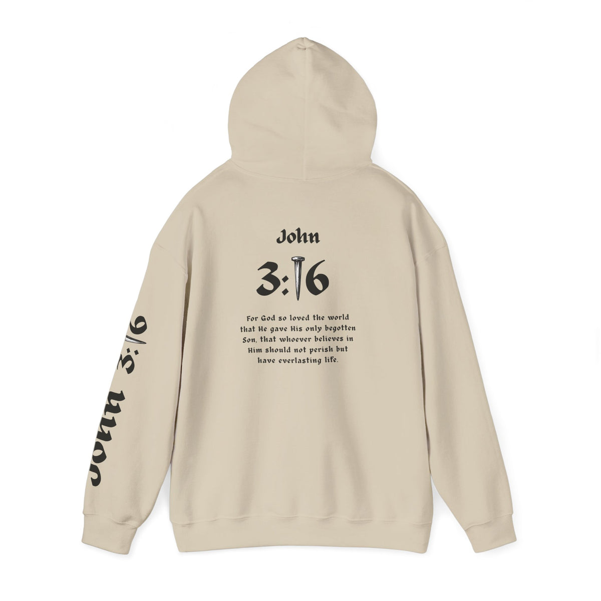 John 3:16 - Unisex Heavy Blend™ Hooded Sweatshirt