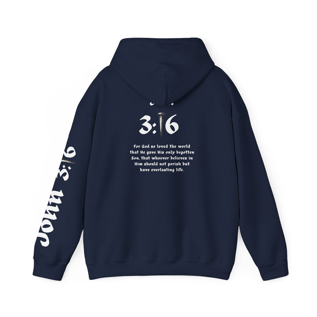 John 3:16 - Unisex Heavy Blend™ Hooded Sweatshirt
