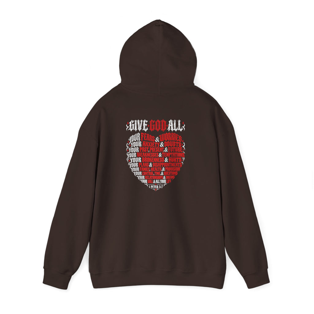 GIVE GOD ALL - Unisex Heavy Blend™ Hooded Sweatshirt