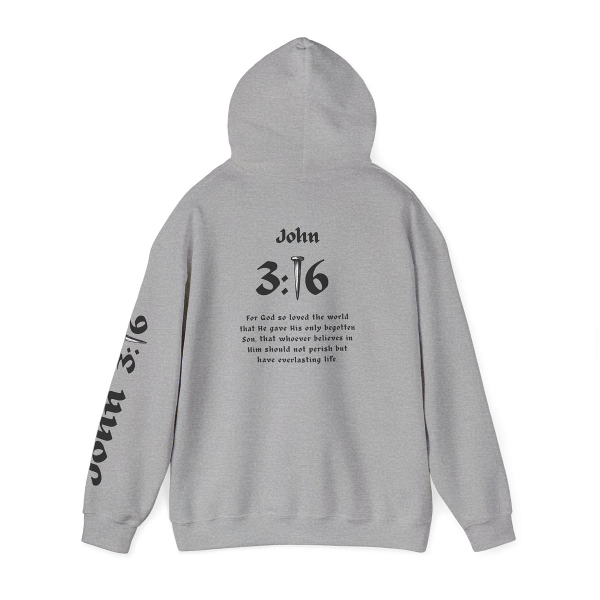 John 3:16 - Unisex Heavy Blend™ Hooded Sweatshirt