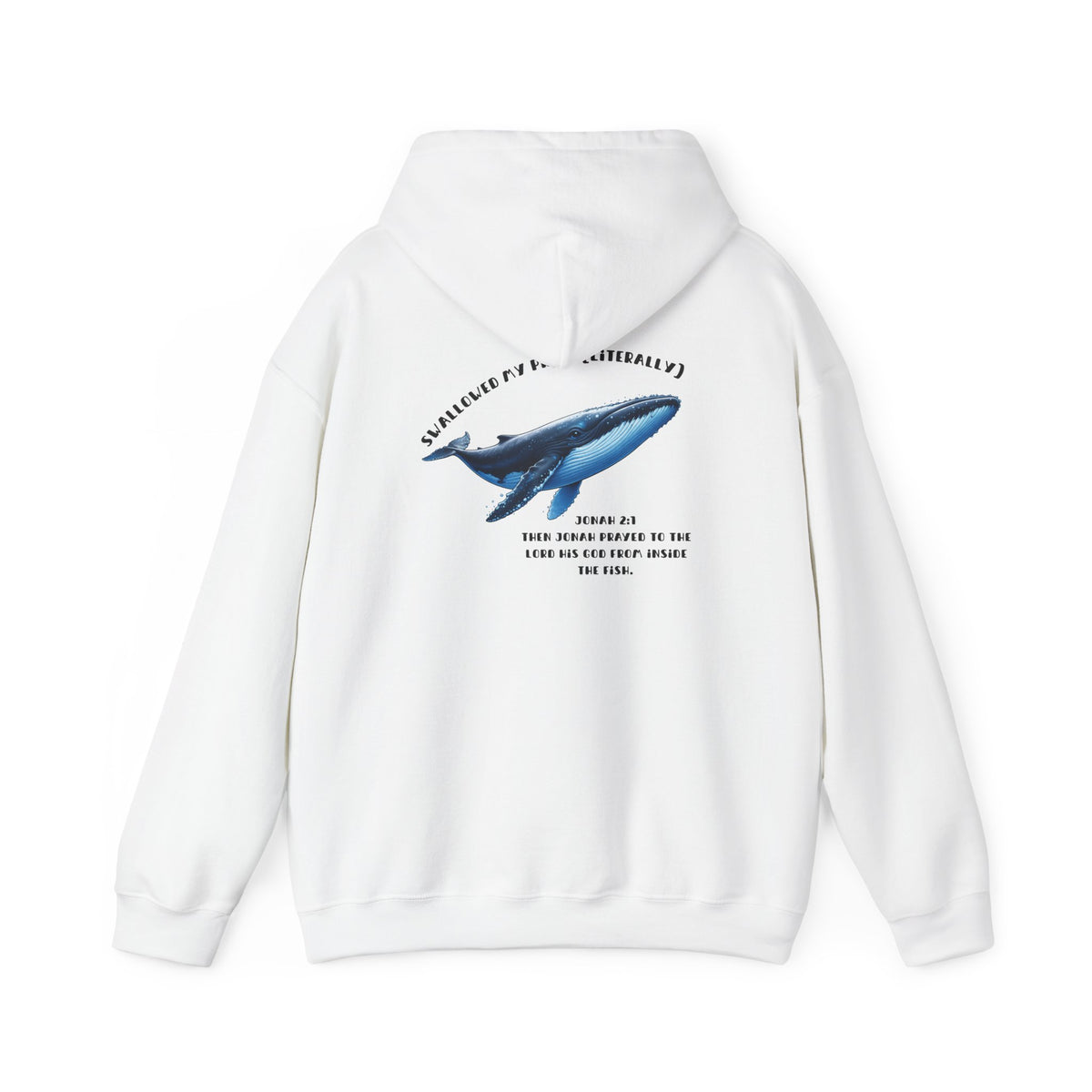 Swallowed my pride (Literally) - Unisex Heavy Blend™ Hooded Sweatshirt