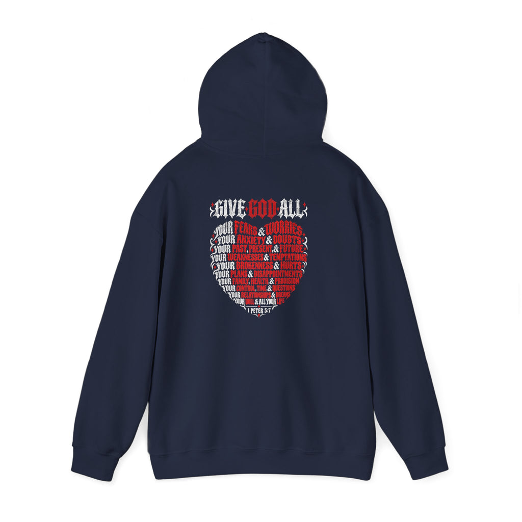 GIVE GOD ALL - Unisex Heavy Blend™ Hooded Sweatshirt
