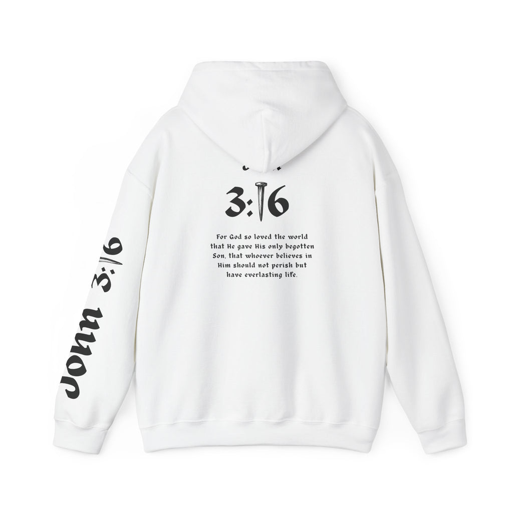 John 3:16 - Unisex Heavy Blend™ Hooded Sweatshirt