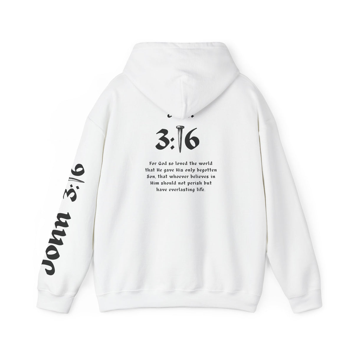 John 3:16 - Unisex Heavy Blend™ Hooded Sweatshirt
