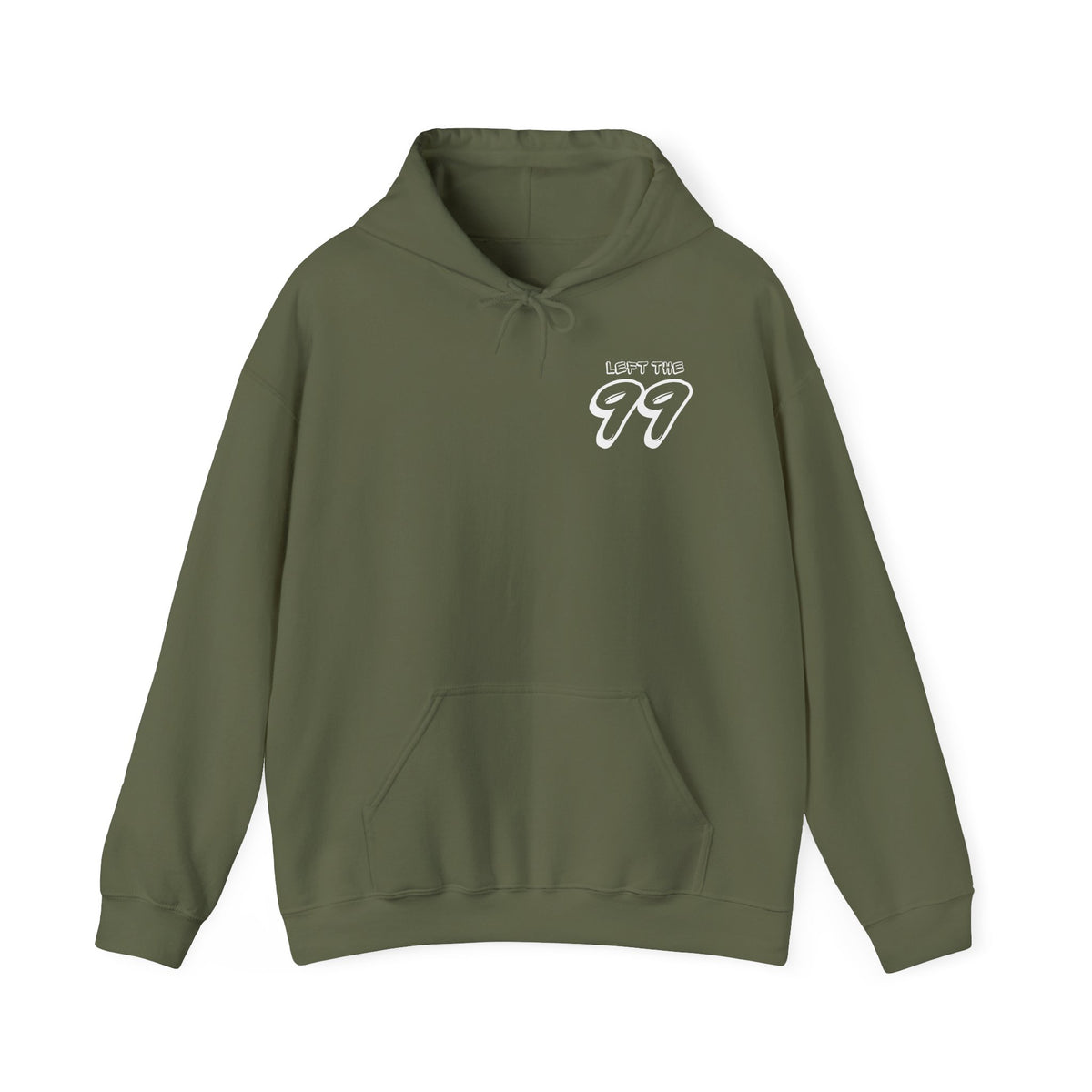 Left the 99 - Unisex Heavy Blend™ Hooded Sweatshirt