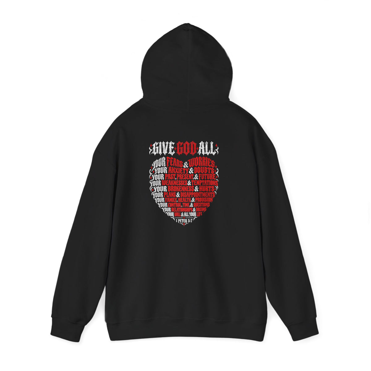 GIVE GOD ALL - Unisex Heavy Blend™ Hooded Sweatshirt