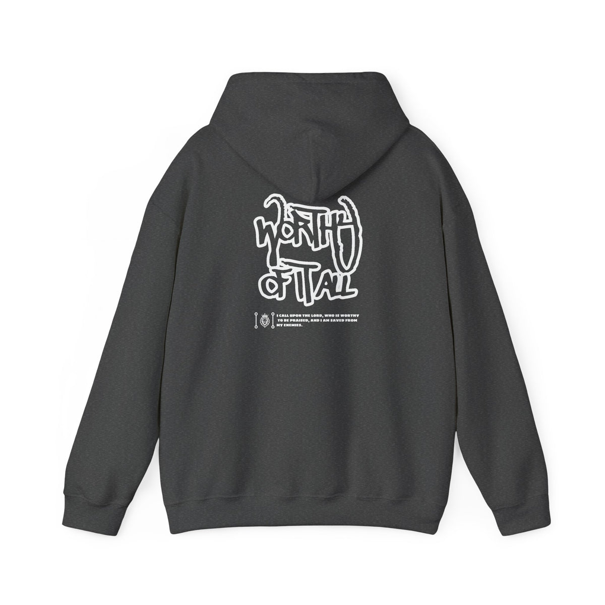 Worthy of it all - Unisex Heavy Blend™ Hooded Sweatshirt