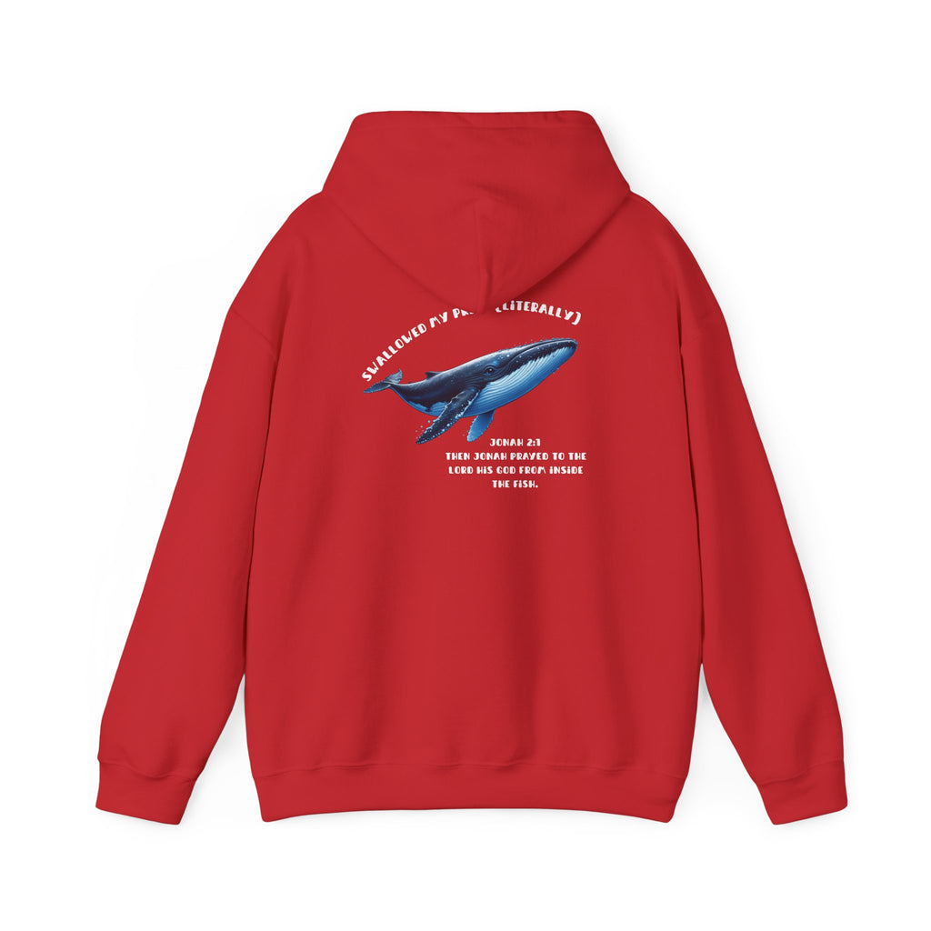 Swallowed my pride (Literally) - Unisex Heavy Blend™ Hooded Sweatshirt
