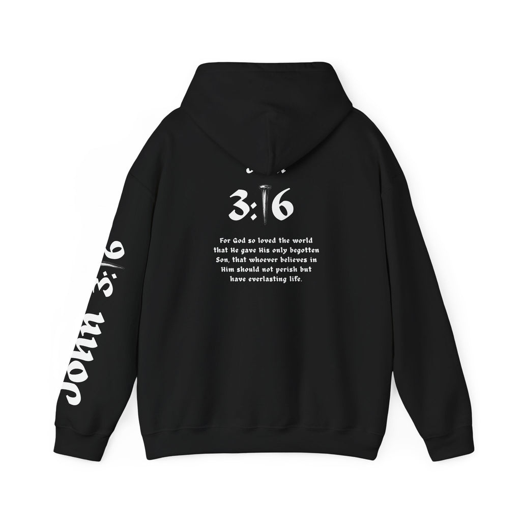 John 3:16 - Unisex Heavy Blend™ Hooded Sweatshirt
