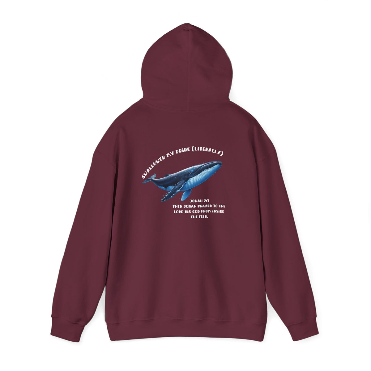 Swallowed my pride (Literally) - Unisex Heavy Blend™ Hooded Sweatshirt